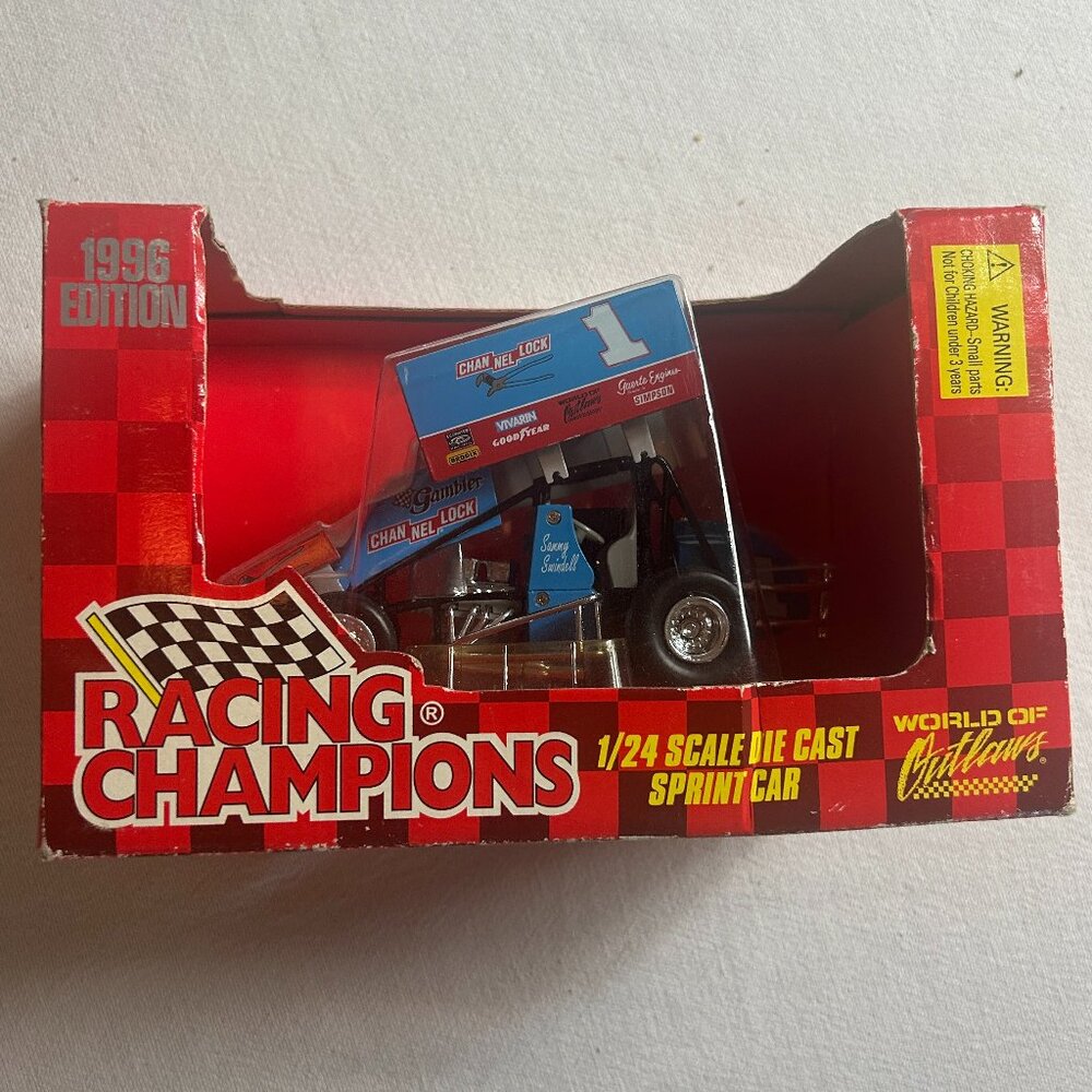 Channel Lock 1:24 Scale Sprint Car World of Outlaws 1996 Racing Champions NEW